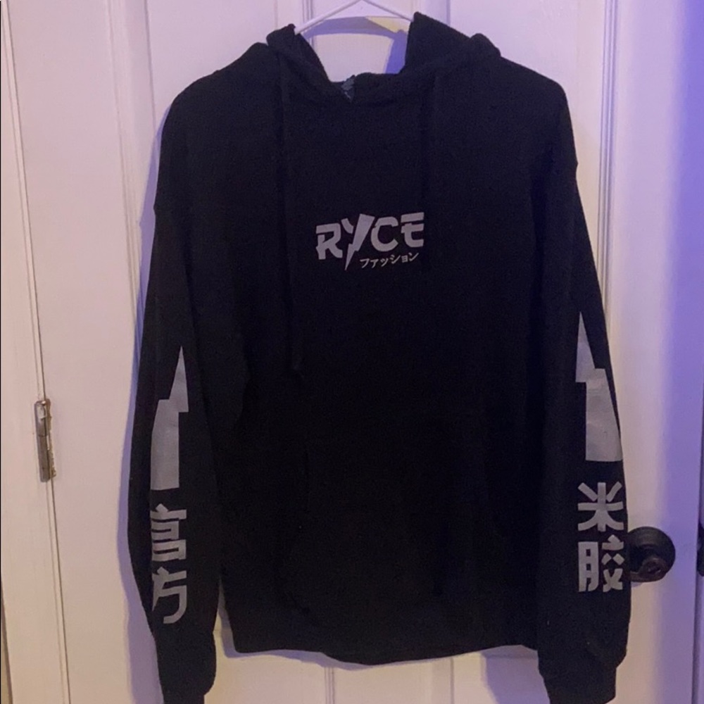 Ryce fashion limited edition black hoodie